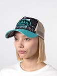 Бейсболка VON DUTCH арт. VD/1/CT/SUBL/13 (бирюзовый)